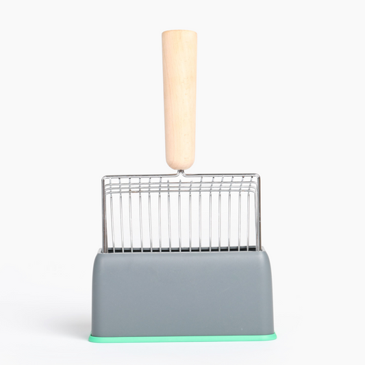Paco & Pepper Cat Litter Scoop with Base Holder